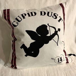 NWT Cupid Dust throw pillow